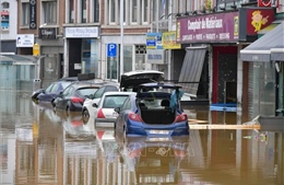 Điện thăm hỏi về mưa lớn và lũ lụt tại Bỉ