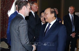 Thủ tướng Nguyễn Xuân Phúc tiếp lãnh đạo các tập đoàn hàng đầu Thụy Điển