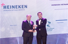 HEINEKEN Việt Nam nhận giải thưởng Nơi làm việc tốt nhất Châu Á