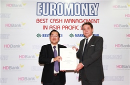 HDBank vừa nhận giải Cash Management 2018