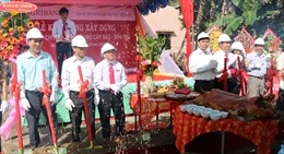 Khởi công xây dựng Agribank Chi nhánh huyện Mỏ Cày Bắc tỉnh Bến Tre