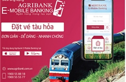 Đặt vé tàu hỏa trực tuyến  trên Ứng dụng Agribank E-Mobile Banking