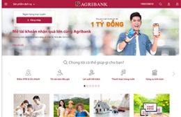 Agribank chính thức ra mắt giao diện website mới