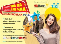 Chủ thẻ HDBank được ưu đãi lên đến 30% khi mua sắm cuối năm