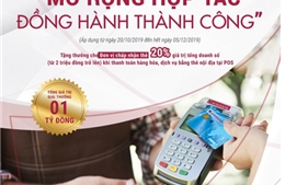 Agribank thông báo kết quả 3 chương khuyến mại thẻ năm 2019