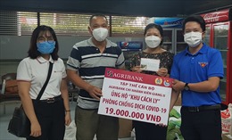 Agribank trên địa bàn tỉnh Kiên Giang ủng hộ gần 1 tỷ đồng phòng chống dịch COVID-19
