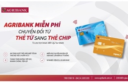 Agribank gia hạn miễn phí đổi thẻ từ sang thẻ chip và liên kết zalo pay