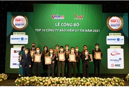 Bảo hiểm Agribank lọt Top 10 công ty bảo hiểm uy tín tại Việt Nam