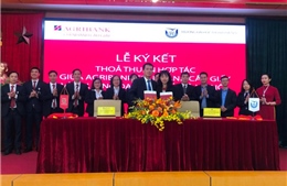 Agribank Chi nhánh Cầu Giấy ký hợp tác với Trường Đại học Thủ Đô Hà Nội