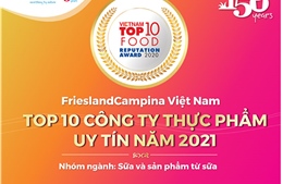 Tập đoàn FrieslandCampina đạt nhiều giải thưởng uy tín trong năm 2021