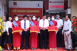 Agribank Bình Thạnh khai trương AutoBank CDM tại Đại học KHTN TP.Hồ Chí Minh