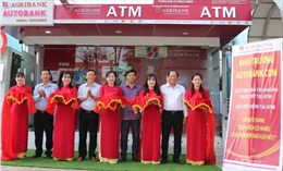 Khai trương máy ATM CDM tại Agribank Thạnh Phú tỉnh Bến Tre 