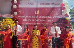 ATM đa chức năng đầu tiên hoạt động tại thị xã Cai Lậy tỉnh Tiền Giang 