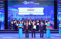 Đẩy mạnh chuyển đổi số, HDBank đạt Giải thưởng Chuyển đổi số Việt Nam 2022  
