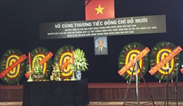 Lễ viếng nguyên Tổng Bí thư Đỗ Mười tại TP Hồ Chí Minh