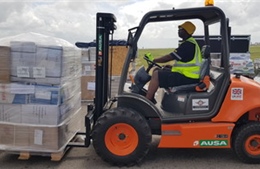 Đội cứu trợ của DHL giúp xử lý gần 800 tấn hàng nhân đạo tại Beira (Mozambique)