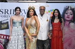 Bảo tàng Madame Tussauds Singapore khai trương tượng sáp của nữ ngôi sao điện ảnh Bollywood Sridevi