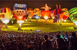 Lễ hội khinh khí cầu quốc tế sẽ diễn ra từ ngày 29/6 đến 12/8/2019 tại Taitung (Đài Loan)
