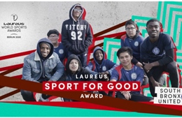 South Bronx United được nhận Giải thưởng Laureus Sport for Good năm 2020