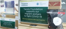 Quỹ Tanoto trao tặng nhiều trang thiết bị bảo vệ cá nhân để đối phó với đại dịch COVID-19