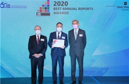 Aoyuan Healthy được nhận giải thưởng danh giá tại lễ trao Giải “Best Annual Reports Awards”