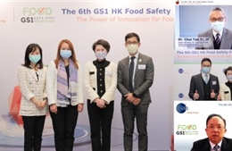 Diễn đàn An toàn thực phẩm lần thứ 6 do GS 1 Hồng Kông tổ chức bàn cách tận dụng đổi mới và công nghệ