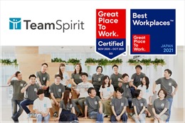 TeamSpirit Inc được vinh danh là một trong những “công ty tốt nhất để làm việc” trên thế giới