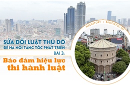 Sửa đổi Luật Thủ đô để Hà Nội tăng tốc phát triển - Bài 3: Bảo đảm hiệu lực thi hành luật
