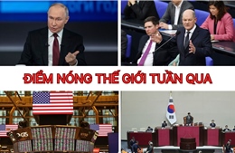 Tin tức TV: Tổng thống Putin họp báo cuối năm; Fed cắt giảm lãi suất 