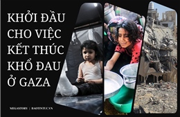 Khởi đầu cho việc kết thúc khổ đau ở Gaza