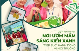 Nơi &#39;ươm mầm&#39; sáng kiến xanh, &#39;tiếp sức&#39; hành động vì môi trường