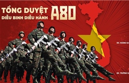 [TRỰC TIẾP] TỔNG DUYỆT DIỄU BINH, DIỄU HÀNH A80