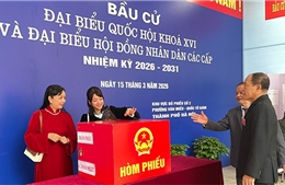 Từ điểm bầu cử: Các nghệ sĩ gửi gắm niềm tin qua lá phiếu