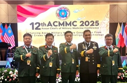 Việt Nam tham gia hội nghị tăng cường hợp tác quân y ASEAN
