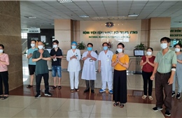 Ngày 11/5, không xuất hiện ca mắc COVID-19 mới, 8 bệnh nhân ra viện, 1 trở nặng