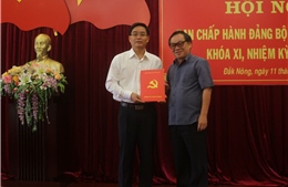 Công bố quyết định chuẩn y Phó Bí thư Tỉnh ủy Đắk Nông