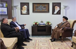 Thủ lĩnh Hezbollah, Hamas, Thánh chiến Hồi giáo Palestine họp bàn về tình hình Dải Gaza