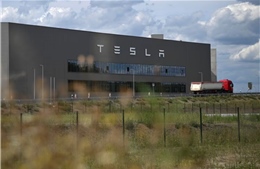 Nhà máy Tesla ở Đức tạm dừng sản xuất sau vụ nghi phóng hỏa