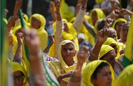 Hàng nghìn nông dân Ấn Độ tuần hành tại thủ đô New Delhi 