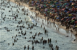 Chỉ số nóng bức ở Rio de Janeiro (Brazil) cao kỷ lục