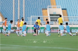 Đội tuyển Việt Nam tập buổi cuối cùng trước khi gặp Indonesia trên sân nhà