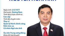 Đồng chí Nguyễn Hoài Anh giữ chức Bí thư Tỉnh ủy, Chủ tịch HĐND tỉnh Bình Thuận
