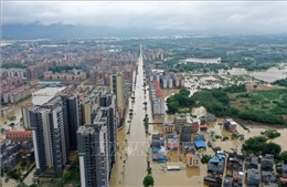 Trung Quốc cảnh báo nguy cơ lũ lụt tiếp diễn ở lưu vực sông Châu Giang