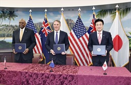Mỹ, Nhật Bản và Australia ký hiệp ước hợp tác công nghệ quốc phòng