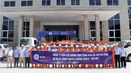 Ra quân hỗ trợ hoàn thành dự án đường dây 500kV mạch 3 Quảng Trạch - Phố Nối
