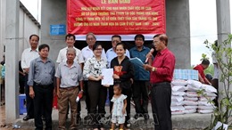 Thông tấn xã Việt Nam chung tay hỗ trợ nạn nhân chất độc da cam tại Sóc Trăng