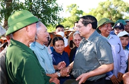 Thủ tướng Phạm Minh Chính thăm nhân dân huyện Lệ Thuỷ, Quảng Bình