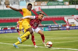 TP Hồ Chí Minh đánh bại Quảng Nam 1 - 0 trong trận cuối trên sân nhà