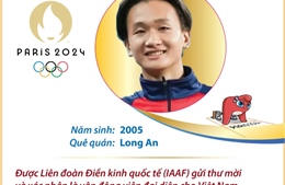 Trần Thị Nhi Yến - VĐV điền kinh giành suất đặc cách tham dự Olympic Paris 2024