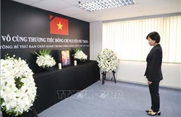 Tổng Lãnh sự quán Việt Nam tại Hong Kong (Trung Quốc) tổ chức lễ viếng Tổng Bí thư Nguyễn Phú Trọng